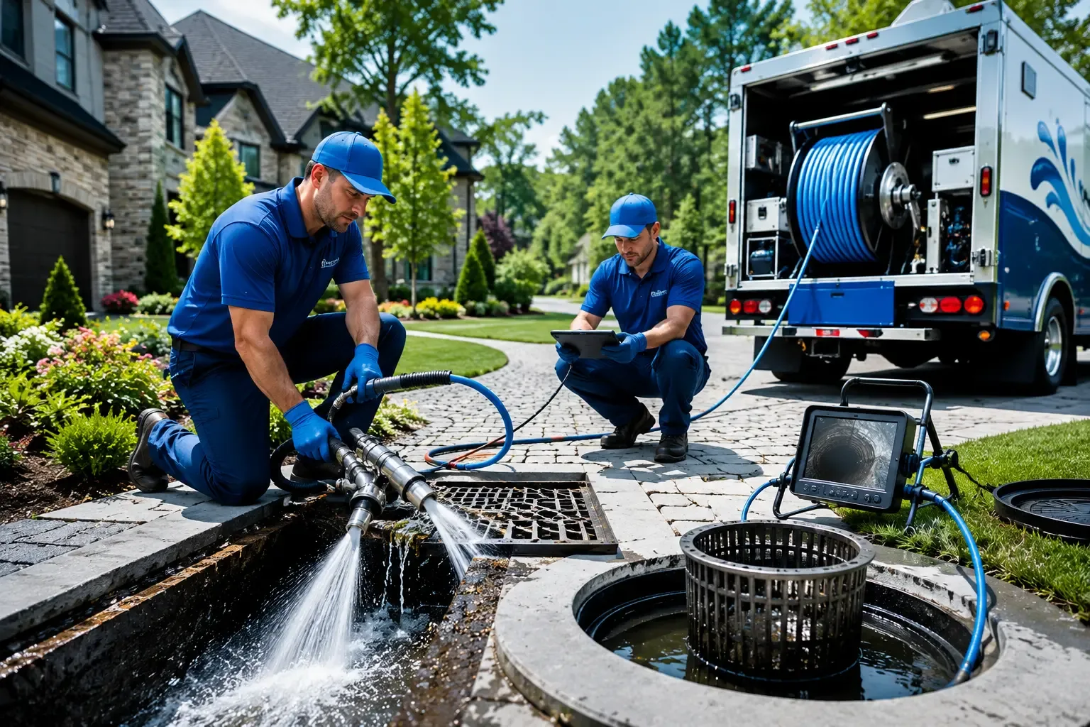 Local outdoor drain cleaning professionals in Griffin, IN