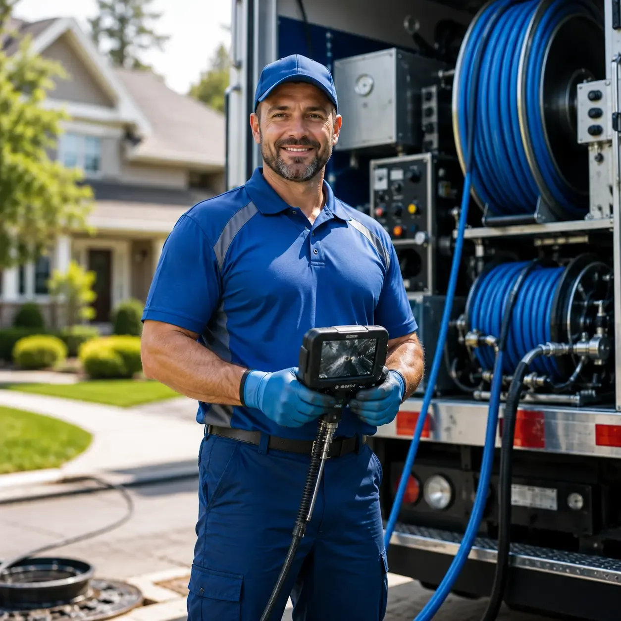 Local outdoor drain cleaning specialists in Griffin, IN